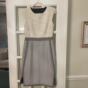 J Crew dress- beige/gray size 8